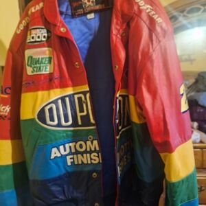 Multicolor Racing Jacket